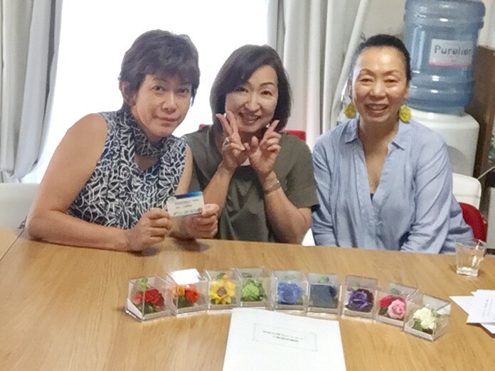 熊本で〜色彩心理カウンセラー3級認定講座と色を楽しむお茶会〜開催しました！